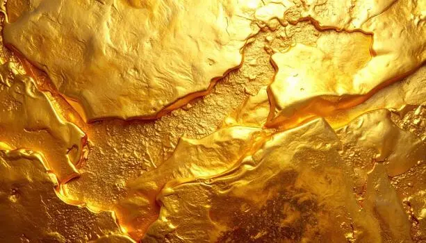 Gold sheet texture